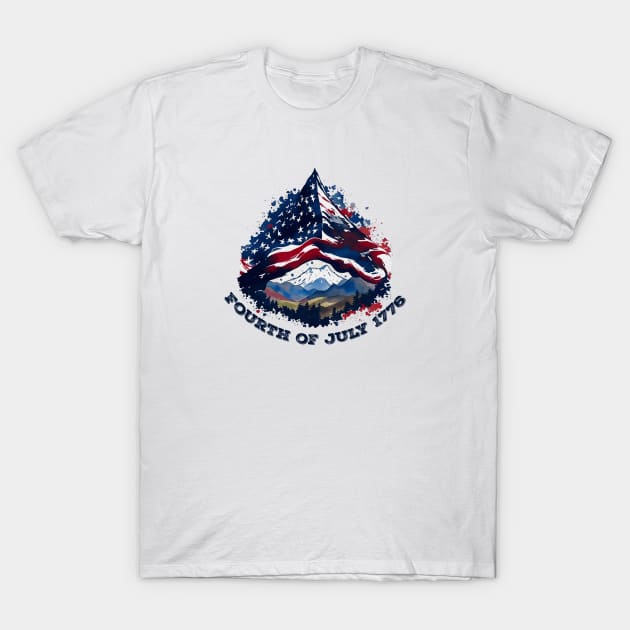 fourth of july T-Shirt by mohamed705